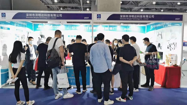 展会现场|洋明达3D打印机精彩亮相广州电子展，助力中国智造业(图2)