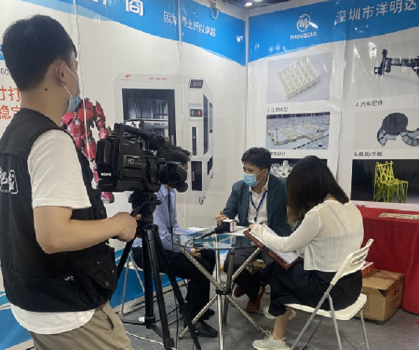 展会现场|洋明达3D打印机精彩亮相广州电子展，助力中国智造业(图6)